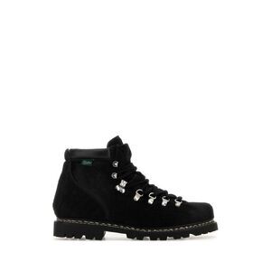 Junya Watanabe Men Black Calf Hair Junya Watanabe X Paraboot Ankle Boots